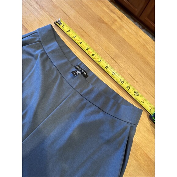 Eileen Fisher Washable Stretch Crepe Pull On Pants Size Petite Small Gray - Picture 2 of 10